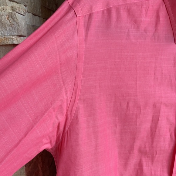 Eton bright pink button down collar shirt 100% cotton - Picture 4 of 14